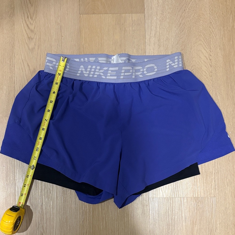 Nike Pro Women's Purple Running Shorts